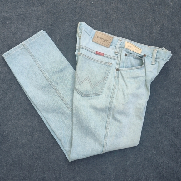 Vintage Light Wash Wrangler Jeans - Picture 1 of 8